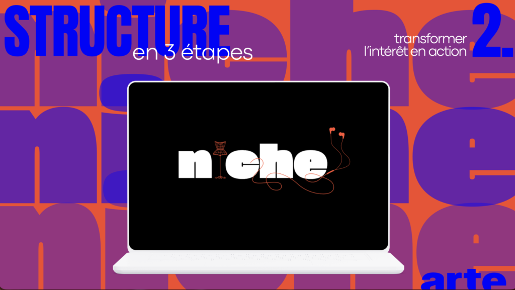 Arte - Logo pour l'émisision fictive "Niche"