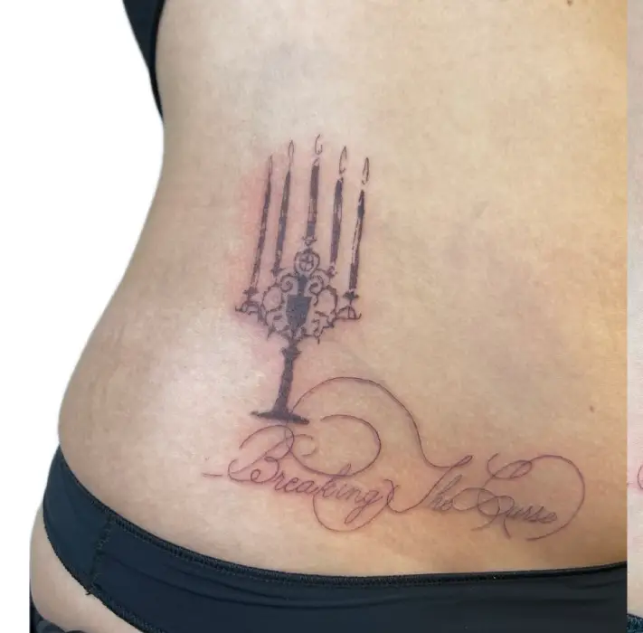 Tatouage réalisé par Louanne Travert