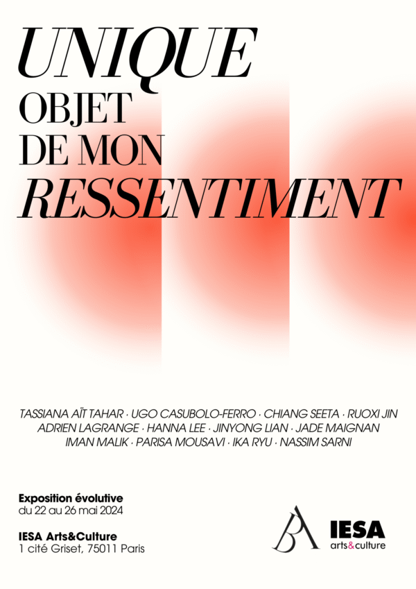 Unique Objet de Mon Ressentiment