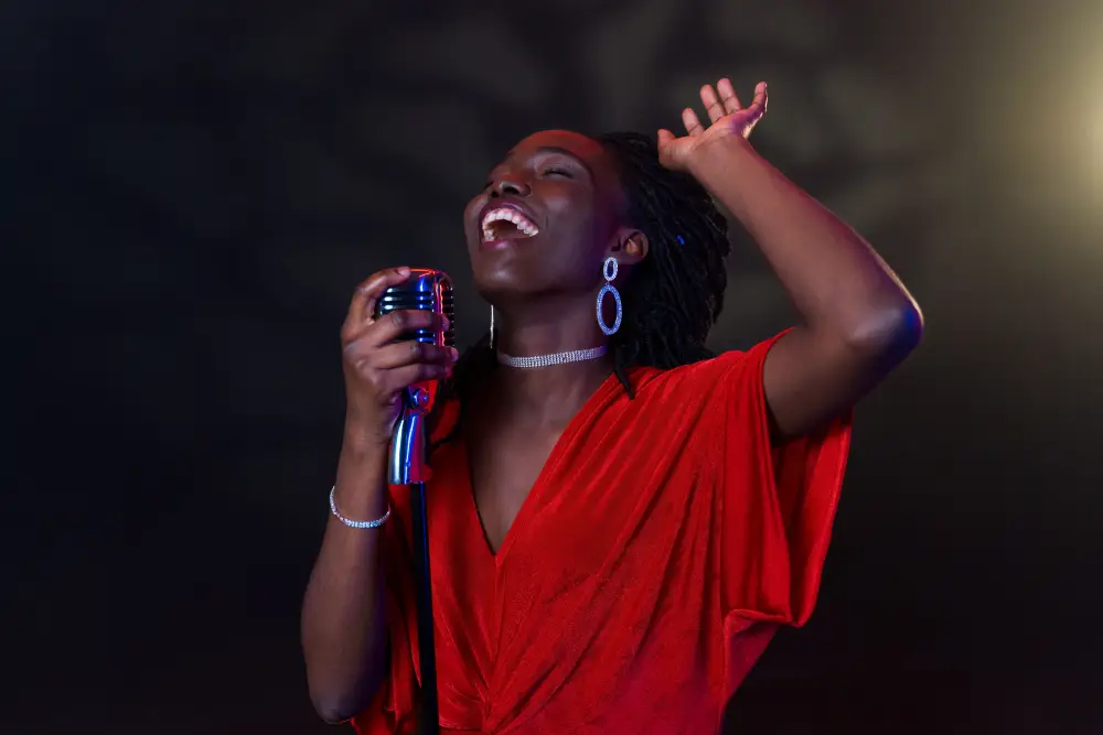 Chanter sur scène
